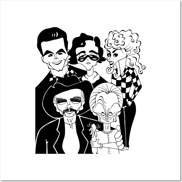 Classic TV sitcom Wall Art by cartoonistguy